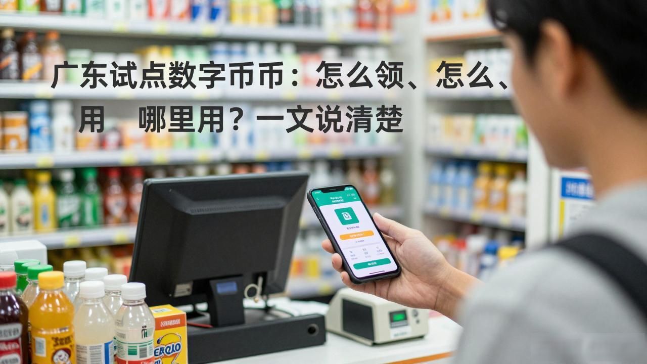 广东试点数字货币：怎么领、怎么用、哪里用？一文说清楚