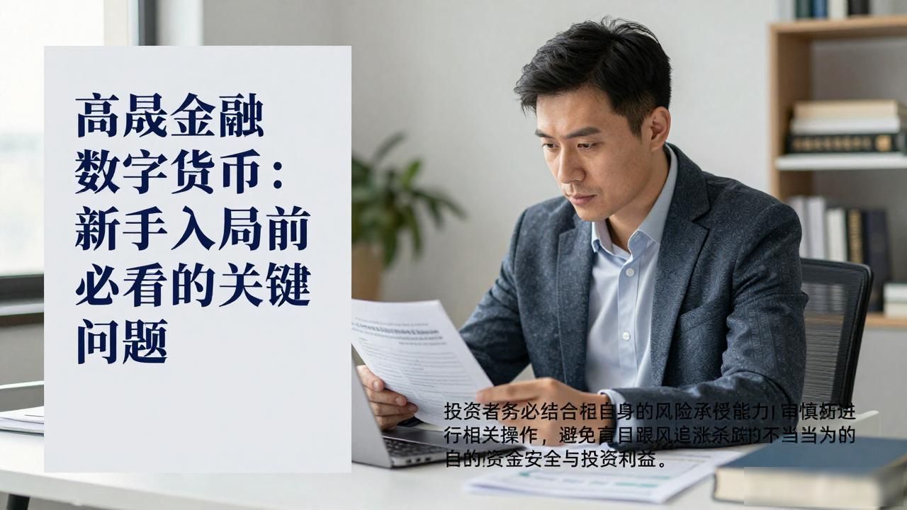 高晟金融数字货币：新手入局前必看的关键问题