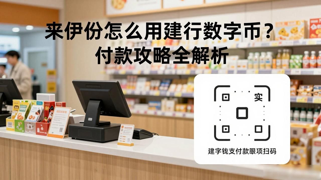 来伊份怎么用建行数字货币？付款攻略全解析