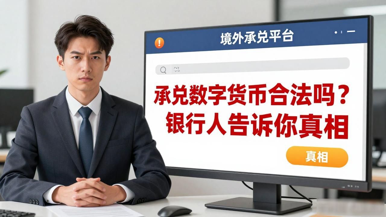 承兑数字货币合法吗？银行人告诉你真相