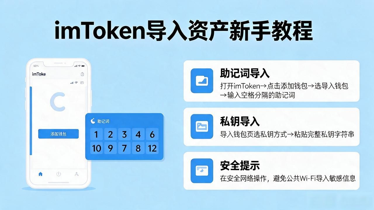 imtoken倒入资产教程：新手必看的导入方法