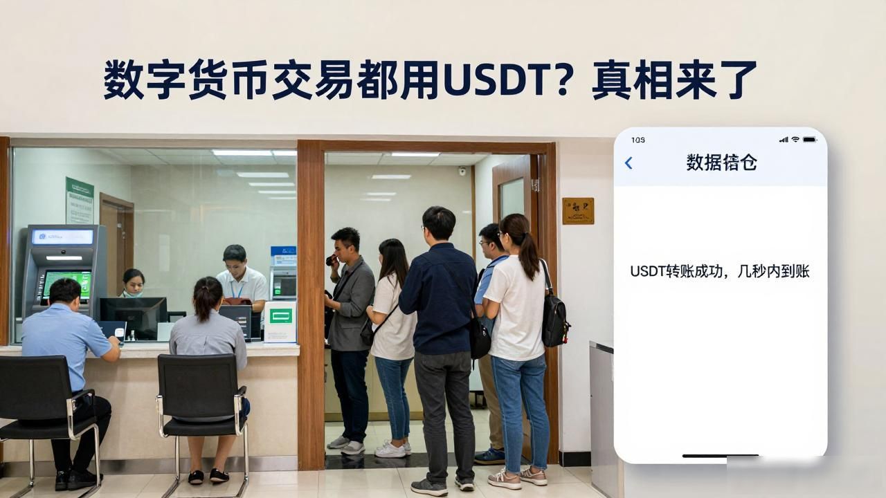 数字货币交易都用USDT？真相来了